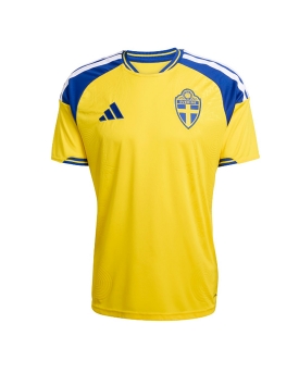 Billige Fotballdrakt Sverige Replika Hjemmedrakt VM 2026 Kortermet Billige Fotballdrakt Sverige Replika Hjemmedrakt VM 2026 Kortermet